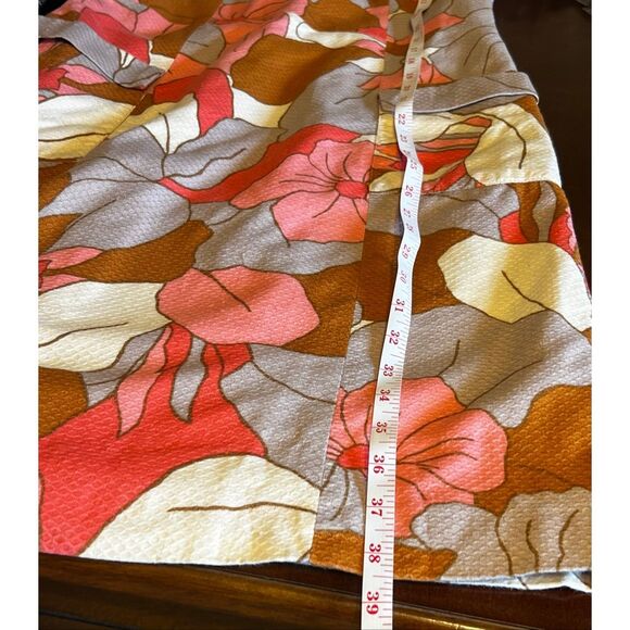 Boden 4L bloom through gloom retro 70’s shift dress Floral Spring Feminine - Picture 11 of 12